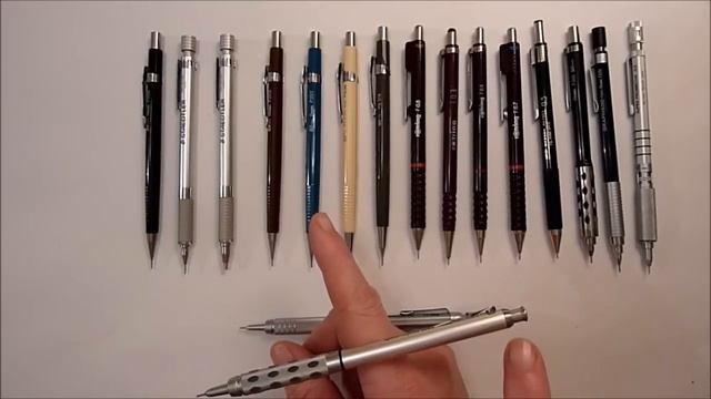 Top 5 Mechanical Pencils Review, Pentel, Staedtler, Rotring,
