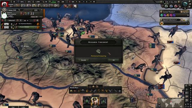 Hearts of Iron IV Gathering Storm mod Multiplayer Germany - Live смотреть онлайн