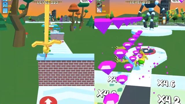 Race Master 3D VS Going Balls Ball Run 2048 Blob Runner 3D #6 смотреть онлайн