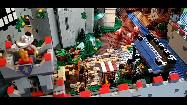 I BUILT a MASSIVE LEGO Castle Display!! LEGO Castle UPDATE!! смотреть онлайн