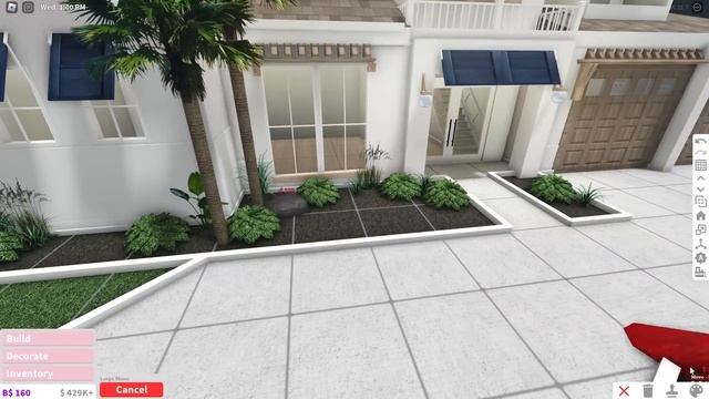 Coastal Family Home Speedbuild | ROBLOX Bloxburg
