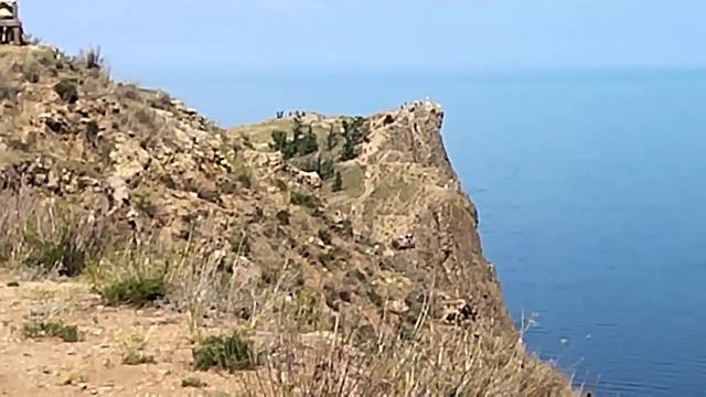 Мыс Хобой на Байкале. Виден другой берег смотреть онлайн