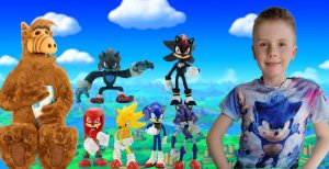 Соник. Обзор фигурок Соник из AliExpress. Альф в гостях у Устина.