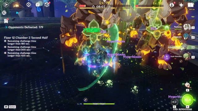 NEW Spiral Abyss 4.3! C0 Navia Double Pyro & C0 Alhaitham Hyperbloom | Genshin Impact смотреть онлайн