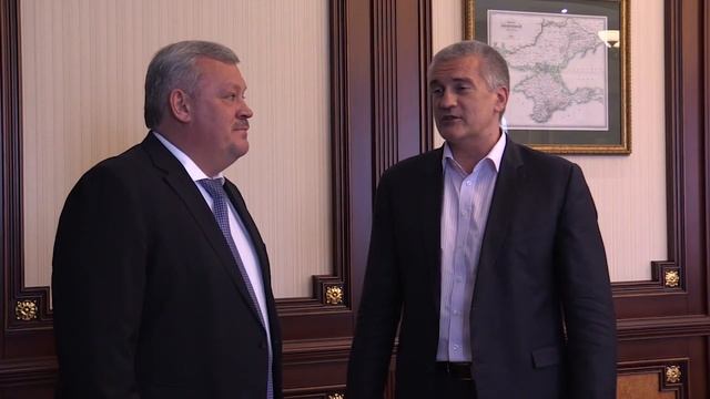 Сергей Аксенов встретился с Главой Республики Коми