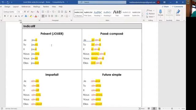 Video Lesson - Grammaire - La conjugaison au présent - Français смотреть онлайн