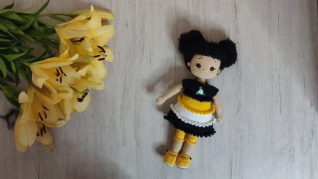 Вязаный влог || Готовы куклы Ксюши || Особенности волос из Ализе букле || смотреть онлайн