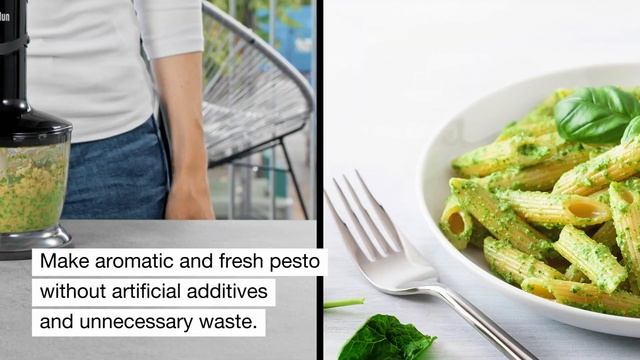 Buy it or make it? The easy way to self-made pesto with Braun смотреть онлайн