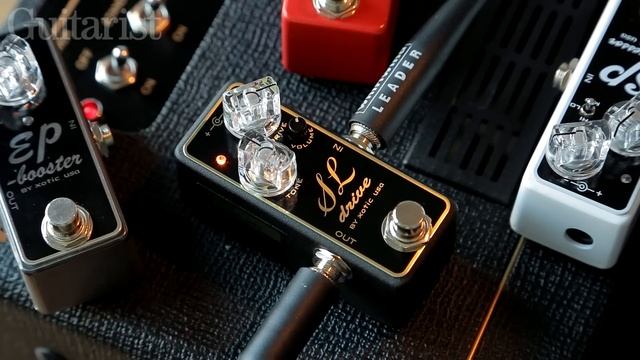 Xotic SL Drive effects pedal demo including internal DIP switches смотреть онлайн