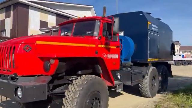 Универсальный моторный подогреватель (УМП) 400 на шасси Урал 5557-40 (Евро-2) смотреть онлайн