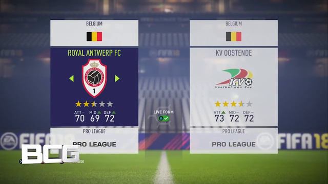 Fifa 18 Belgium Pro League Ratings & Kits смотреть онлайн
