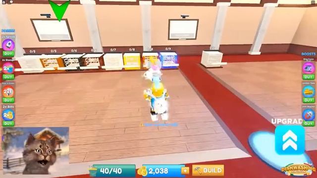 I Built A Level 999,999 Dishwashing Company In Roblox смотреть онлайн