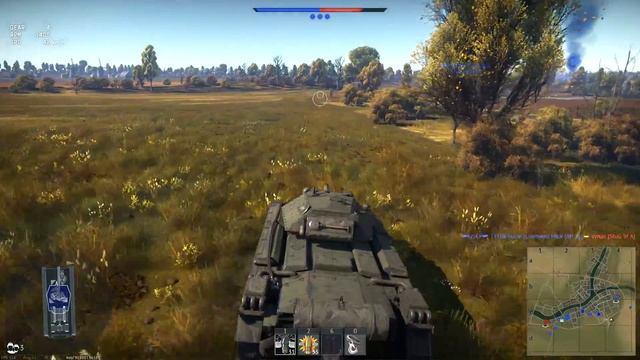 War Thunder Tank Realistic Battle: United Kingdom смотреть онлайн