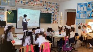 Открытый урок по русскому языку на тему «Какие бывают дожди?» 4 класс