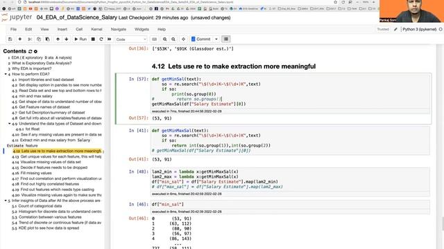 Complete EDA on US Data Science Salary Dataset #4| PyCSR | Learn Python Online with Pankaj Soni смотреть онлайн