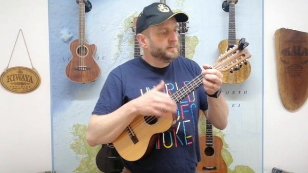 An 8 String Tenor Ukulele with 4 Octave Pairs