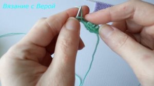 Лицевая гладь не завернется//Красивый и аккуратный наборный край спицами.