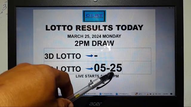 Lotto Results Today 2pm DRAW March 25, 2024 swertres results смотреть онлайн