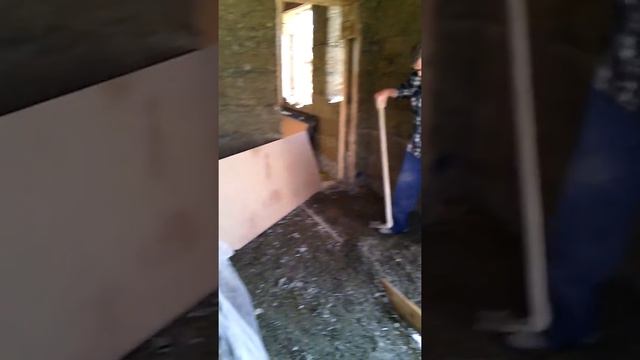 Монолитный арболит. Полы первого этажа. смотреть онлайн