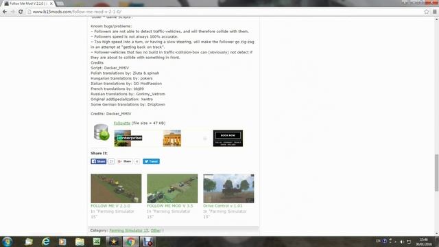 How to download and use follow me mod on fs15 смотреть онлайн