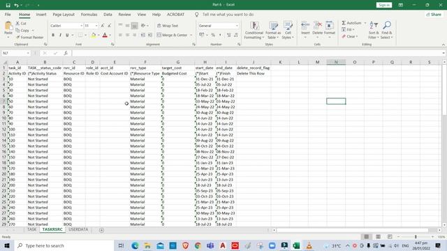 How to Import & Export the Budgeted Cost from B O Q to each Activity in Primavera 6 to Part 6 смотреть онлайн