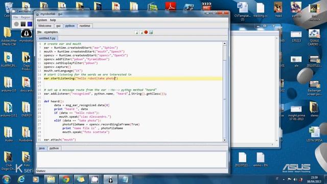 THIRD MRL TUTORIAL - VOICE CONTROL - Take a photo and send it by email - opencv & python смотреть онлайн