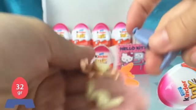 Киндер джой Хелоу китти. Отличные игрушки! Kinder joy Hello Kitty смотреть онлайн