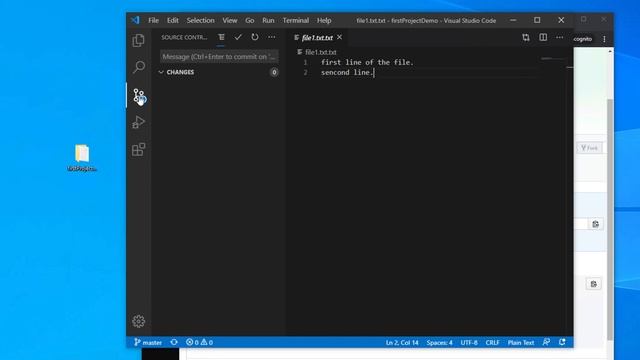 Up and running Visual Studio Code, Git & GitHub (Crash Course) for Maintaining Code/Program Version смотреть онлайн