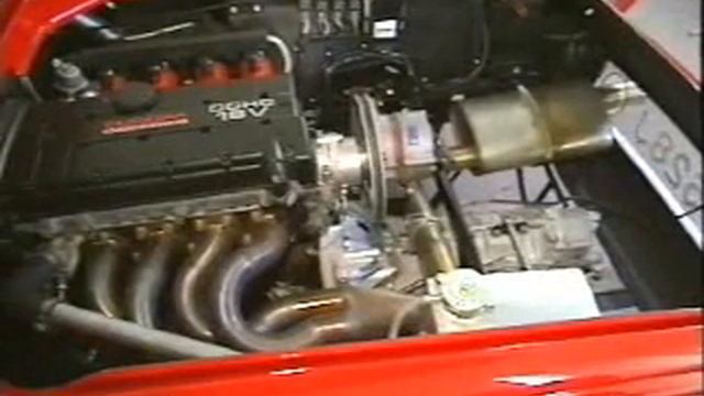 Tour around a Vauxhall 16v DOHC engine in a Banks Lotus Europa смотреть онлайн