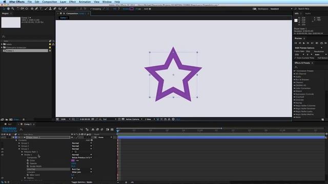 Шейповая графика, как работать с шейпами в After Effects смотреть онлайн
