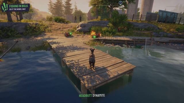 Goat Simulator 3 Redneck fishing goes horribly wrong смотреть онлайн