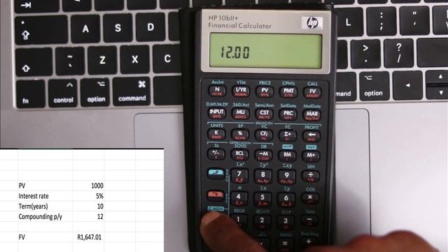 Calculating Future Value of a Bond, using HP 10 BII+ Financial Calculator смотреть онлайн