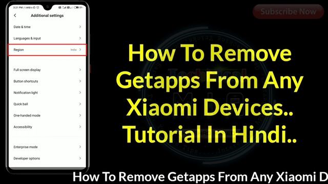 How To Remove Get Apps From Mi Phone | GetApps Uninstall Trick 2020