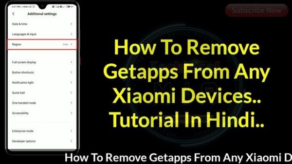 How To Remove Get Apps From Mi Phone | GetApps Uninstall Trick 2020