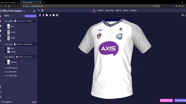 Jersey EVOS LEGEND menggunakan FIFA KIT CREATOR смотреть онлайн