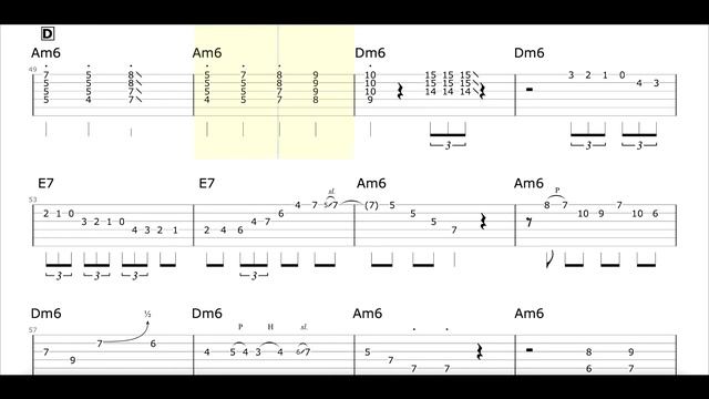 Minor Swing - Guitar TAB with full track смотреть онлайн