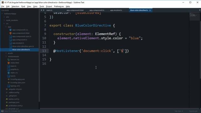 Angular 4 Tutorial 7: More on @Hostlistener смотреть онлайн