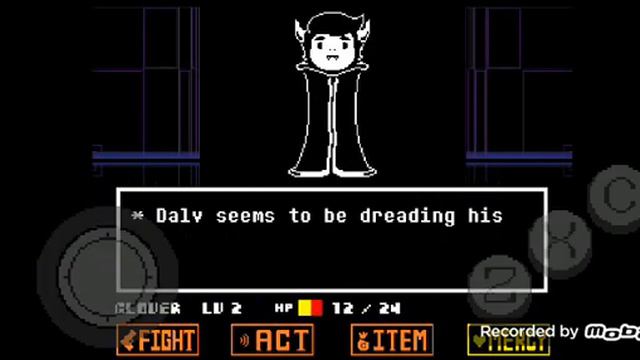 Undertale Yellow Ruta Neutral Pelea contra Dalv perdonarlo... смотреть онлайн