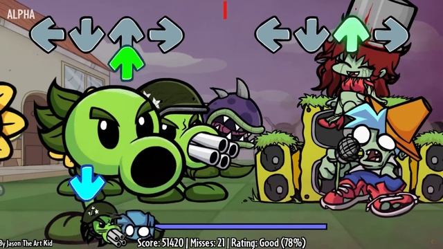 Friday Night Funkin' VS Plants vs. Rappers Bad Bash Remix (FNF Mod) (Plants Vs Zombies/ PVZ) смотреть онлайн
