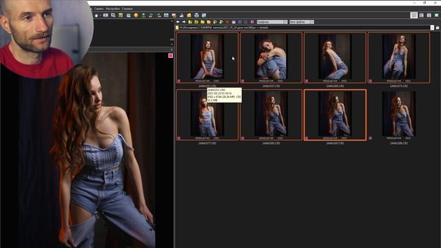 Быстрый отбор RAW фотографий в FastStone смотреть онлайн