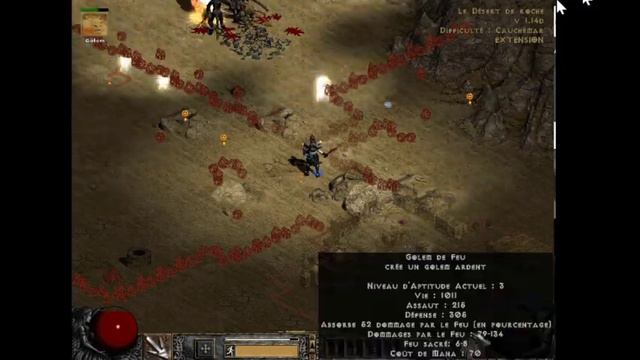 Diablo II Lord of Destruction act 2 partie 1 nécromancien MOD CAUCHEMAR смотреть онлайн