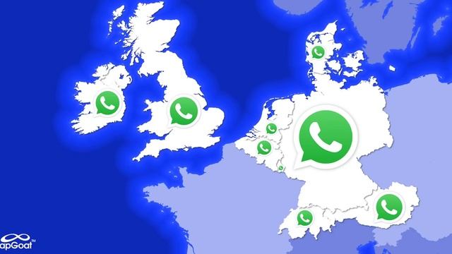 Most Popular Messaging App In Each Country смотреть онлайн