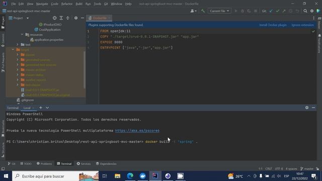 docker springboot смотреть онлайн