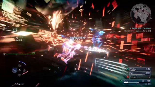 FINAL FANTASY XV OMEGA GLITCH смотреть онлайн