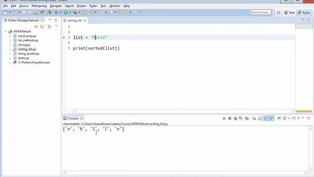 Sorting Lists in Python [HD 1080p] смотреть онлайн