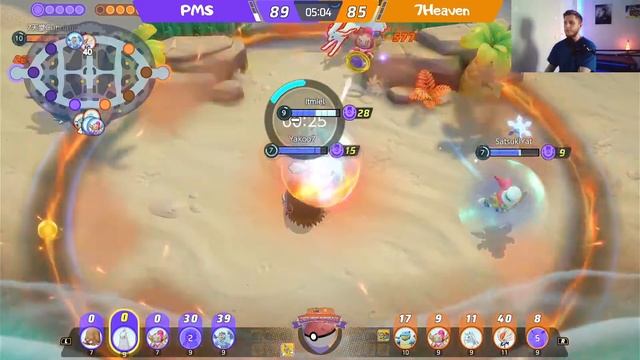 Турнир CISA CUP #1 по Pokemon Unite | 7Heaven Vs PokéManiaxSquad (игра 2) смотреть онлайн