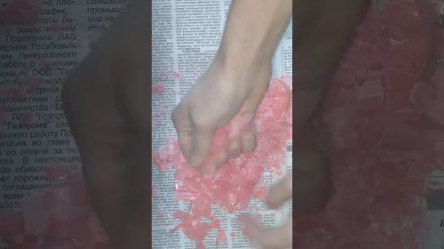 ASMR /АСМР Хруст мыльной стружки от НМЖК "Земляничное" смотреть онлайн