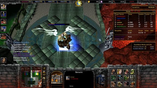 Warcraft 3 Classic HellHalt TD Competitive #17 смотреть онлайн