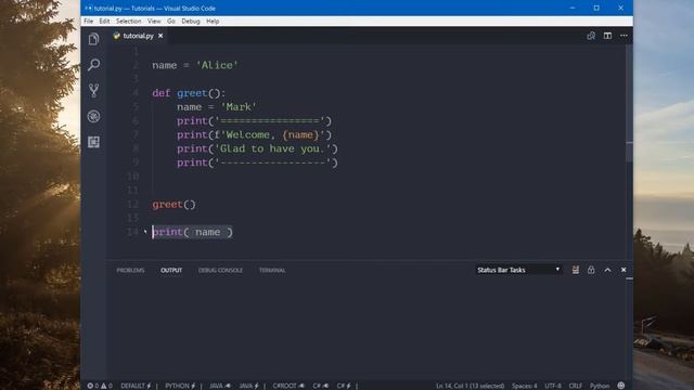 29 - Functions ( pass; global ) | Python Tutorials смотреть онлайн