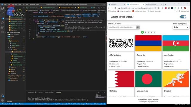 Lập trình ReactJS qua ví dụ (P1 #13) - Tạo Redux store - get Api смотреть онлайн